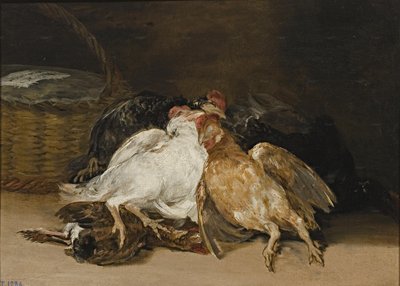 Dode vogels door Francisco de Goya